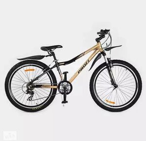 Велосипед спортивний Profi Trike Liners колеса 24 дюймів XM 241 C золотий
