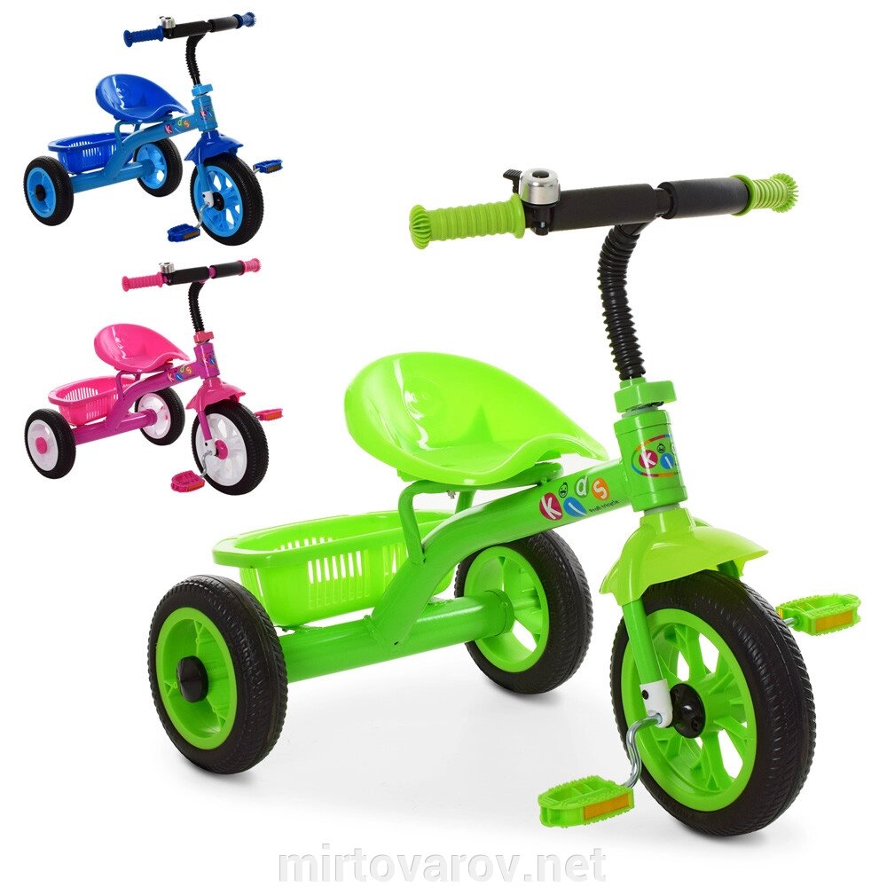 Велосипед триколісний PROFI KIDS M 3252-B три кольори** від компанії Мір товарів - фото 1