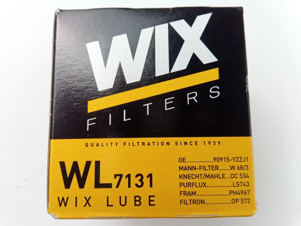 Фільтр масляний CK/MK, WIX (WL7131) (E020800005) від компанії Автосклад - фото 1