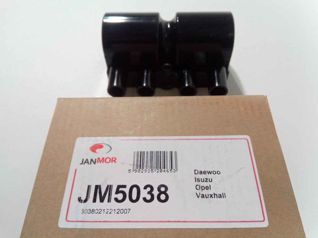 Катушка зажигания Lanos, JANMOR (JM5038) 4-х конт. (96350585) від компанії Автосклад - фото 1