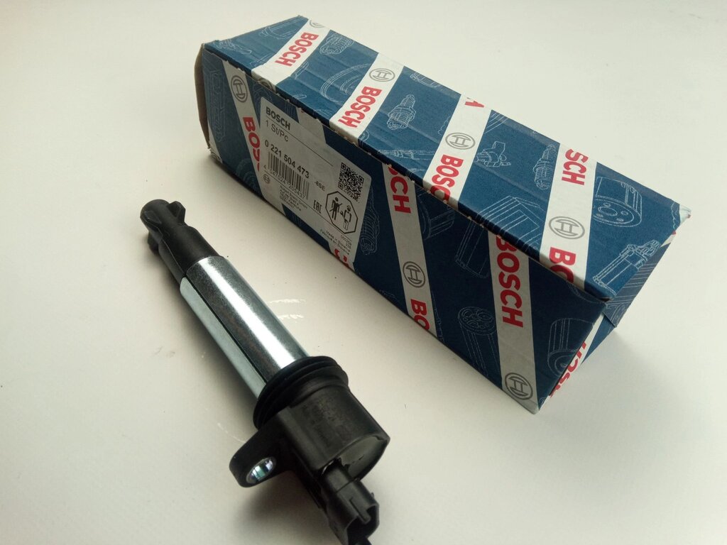 Катушка зажигания ВАЗ 2112/2170, BOSCH (0221504473) на одну свечу (2112-3705010-12) від компанії Автосклад - фото 1