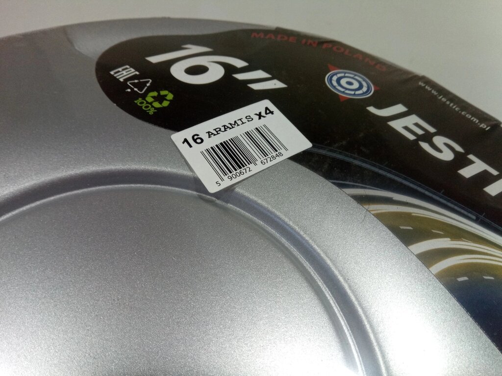 Колпаки JESTIC (Польша), 16" ARAMIS (к-т 4 шт) (16ARAMIS) від компанії Автосклад - фото 1