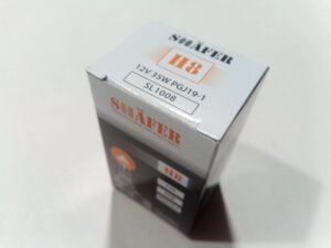 Лампа shafer H8 12V 35W RGJ19-1 (SL1008) (63217160782)