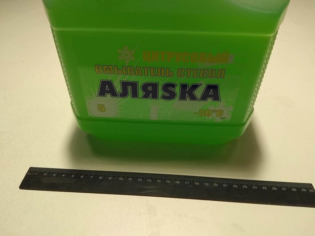 Очищувач, омивач скла зимовий Аляска -30 5л. Цитрусовий (4 шт. в упак.) від компанії Автосклад - фото 1