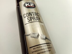 Очищувач електричних контактів K2 CONTACT SPRAY (W125) 400 мл