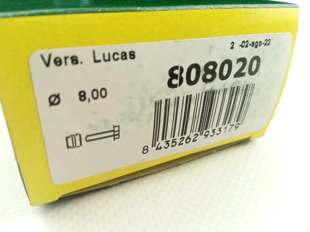 Палец суппорта VAG в сборе (к-т 2 шт.) FRENKIT (808020) зад. (1K0698470) від компанії Автосклад - фото 1