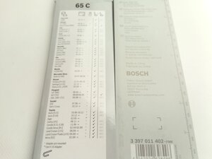 Щетка стеклоочистителя ''BOSCH'' ECO 650C блистер, 1 шт (3397011402)