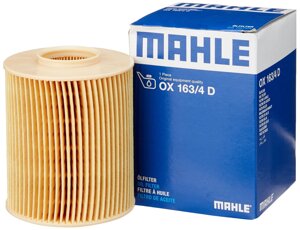 Фільтр масляний OPEL 1.7 CDTi, MAHLE/KNECHT (OX163/4D) (650300)