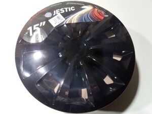 Колпаки JESTIC (Польша), 15" FOX BLACK (к-т 4 шт) (15FOXBLACK)