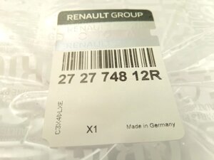 Фільтр салону Megane IV, RENAULT (272774812R) вугільний