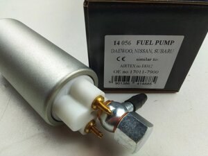 Бензонасос електр. QAP 14-056 (4 bar під хомут) NISSAN, OPEL, GM, FORD, ГАЗ (50.1139000-01)