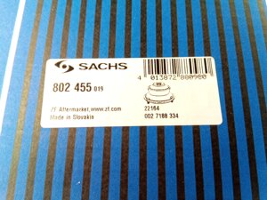 Опора передней стойки T5, SACHS (802 455) с подшипником (7E0412331)