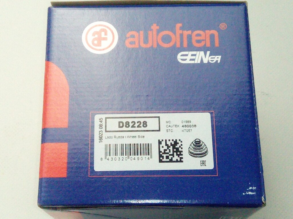 Пильовик ШРУСа Aveo зовнішній, AUTOFREN (D8228) (пилок+мазка+хомути) (90446236) від компанії Автосклад - фото 1