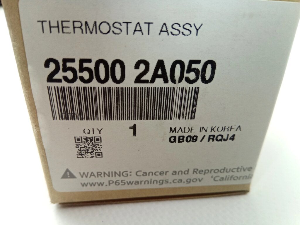 Термостат Hyundai/KIA, MOBIS (255002A050) (25500-2A050) від компанії Автосклад - фото 1