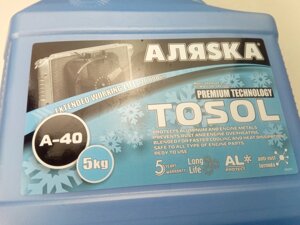 Тосол -30° 5 кг Аляска ЕКО (4 банки в упак.)
