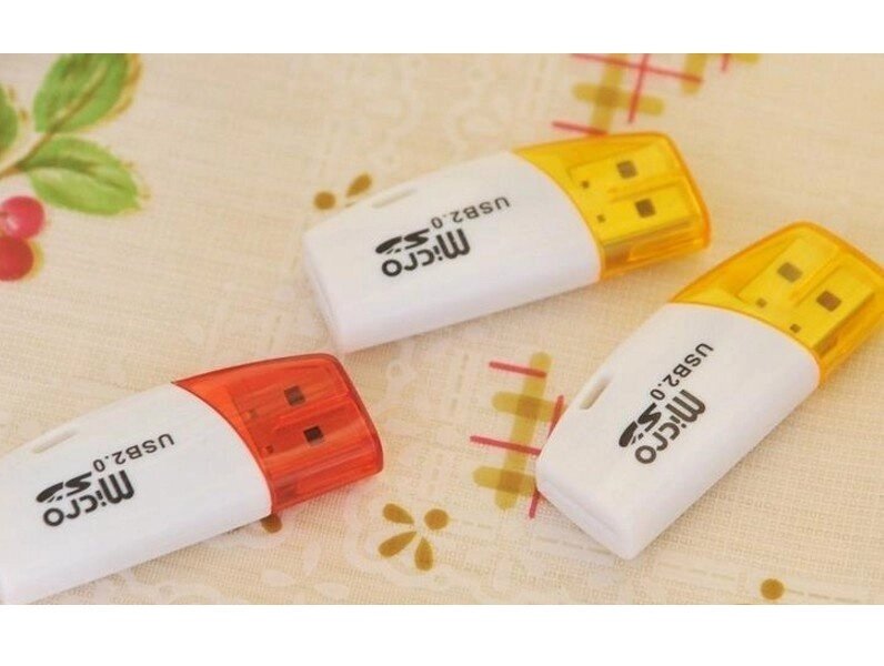 Адаптер, Картрідер USB - microSD. Перехідник читання карт пам'яті microSD, USB 2.0 від компанії Роман Противень - фото 1