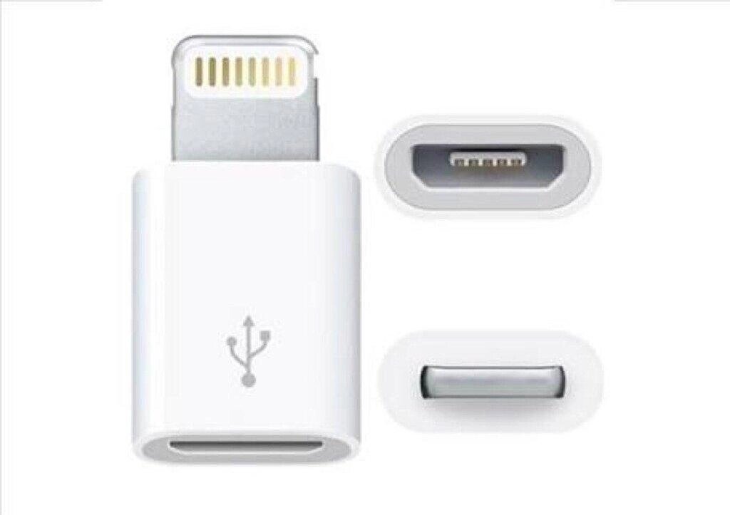 Адаптер з Micro USB на iPhone / iPad, V8 to Iphone 5/6 від компанії Роман Противень - фото 1