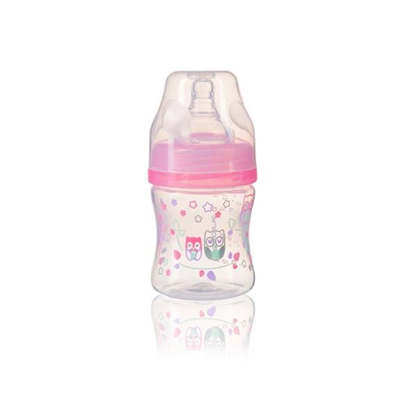 Антиколікова пляшка з широким шийкою BabyOno 120 ml Польща від компанії Роман Противень - фото 1