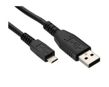 Кабель USB 2.0 / Micro USB data, довжина 50см, чорний від компанії Роман Противень - фото 1