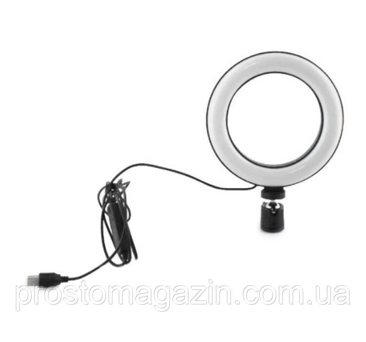 Кільцева світлодіодна лампа USB Ring Fill Light 7325, 16 см від компанії Роман Противень - фото 1