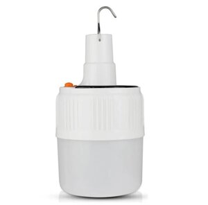Лампа лампа для кемпінгу на батареї, світлодіодні з білими в'язаними