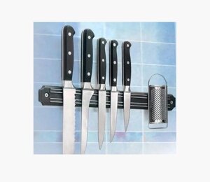 Магнітний настінний тримач для ножів і інструментів (33см)