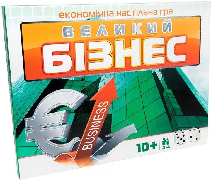 Настольная игра "Большой Бизнес" Strateg від компанії Роман Противень - фото 1