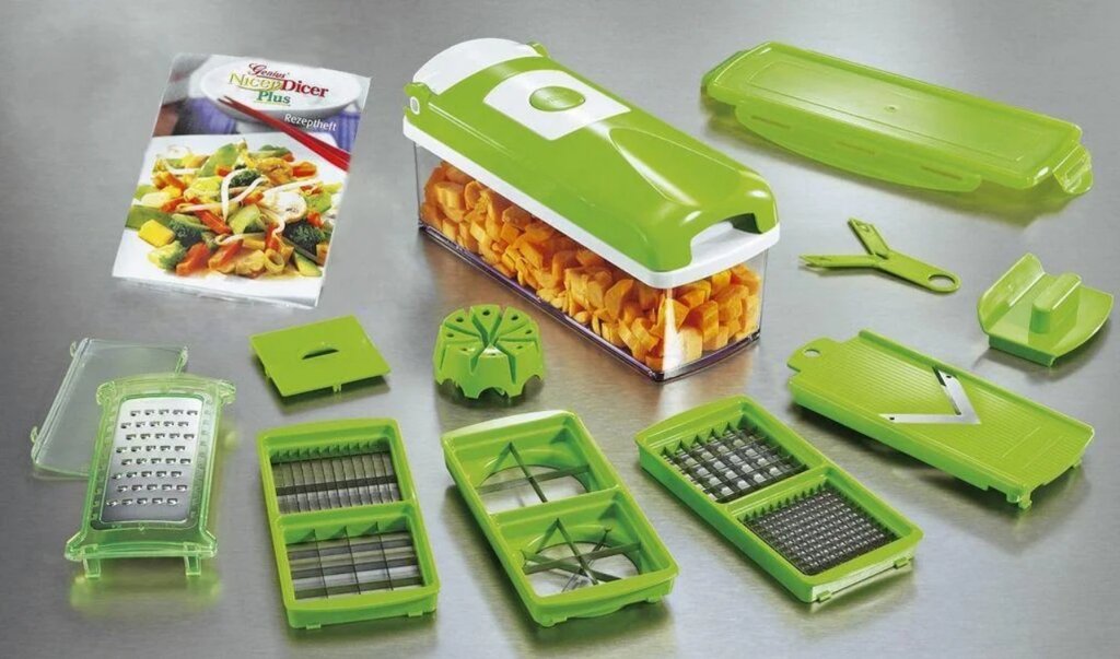 Овочівки на березі Nicer Dicer Plus} від компанії Роман Противень - фото 1