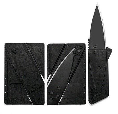 Кредитна картка складання ножа, картка Survivor, Multulule - опис