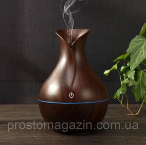 Зволожувач повітря з підсвічуванням Ultrasonic Aroma Humidifier / Аромолампа / Аромадіффузор