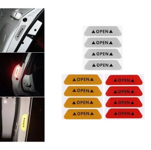 Відбиваюча наклейка на машині "Відкрита двері"