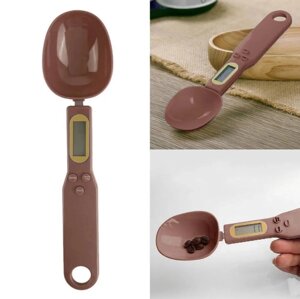 Електронна мірна ложка - ваги Digital Spoon Scale Коричнева