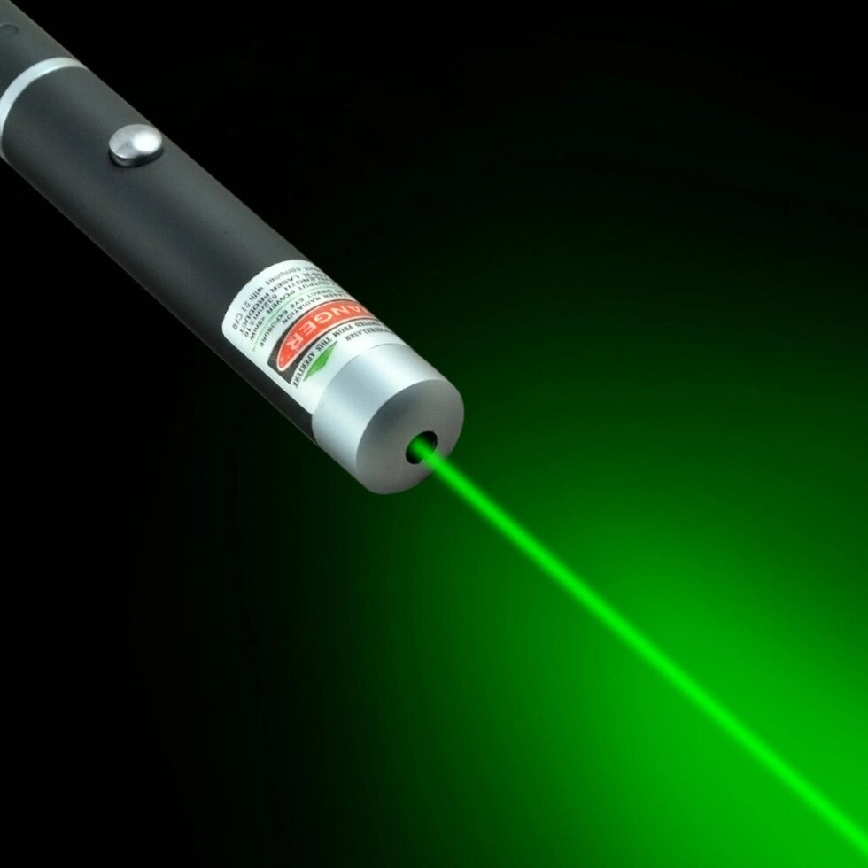 Лазерна Указка, Лазер зелений, світить зеленою крапкою - переваги