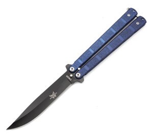 Ніж метелик Benchmade A813 - Синій Асфальт