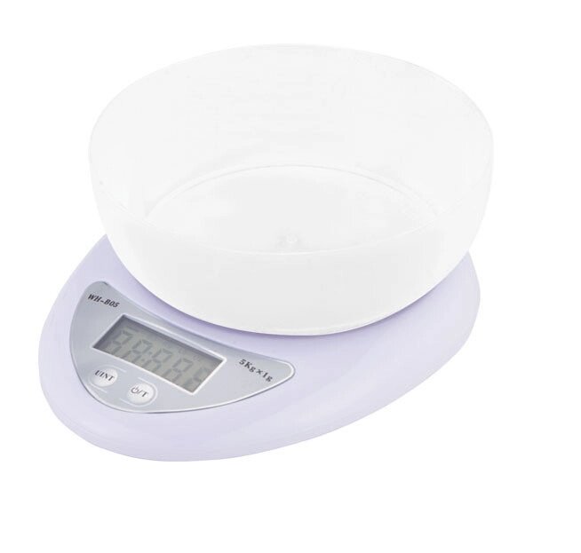 Кухонні ваги з чашею Domotec acs-126 до 5 кг - особливості
