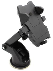 Автодержатель для телефону в автомобіль телескопічний Car Mount Green