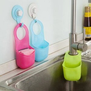 Силіконовий держатель для губки і йоржика в раковині на кухні та у ванній