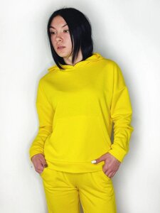 Спортивний костюм тринитка петля, Жовтий, S