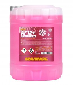 Антифриз mannol antifreeze AF 12+ 10л