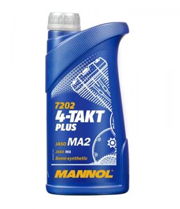 Масло mannol 4-takt plus