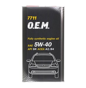 Масло OEM для Daewoo GM 5W-40 1л