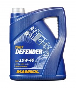 Моторне масло Mannol Defender 10W40 SN 5Л