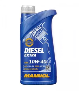 Моторне масло Mannol Diesel Extra 10W-40 1л