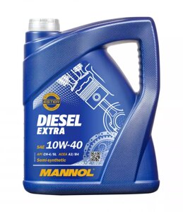 Моторне масло Mannol Diesel Extra 10W-40 5л