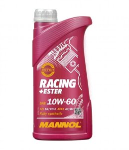Моторне масло MANNOL Racing + Ester 10W-60 1л