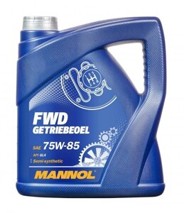 Трансмиссионное масло mannol FWD 75W85 GL-4 4л