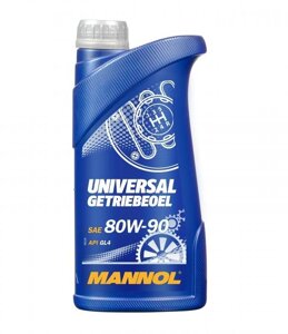 Трансмиссионное масло mannol universal 80W90 GL-4 1л