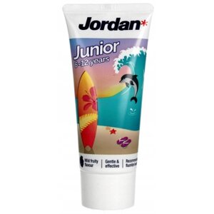 Оригінал! Дитяча зубна паста Jordan Junior 6-12 років 50 мл (1200207) - Вища Якість!