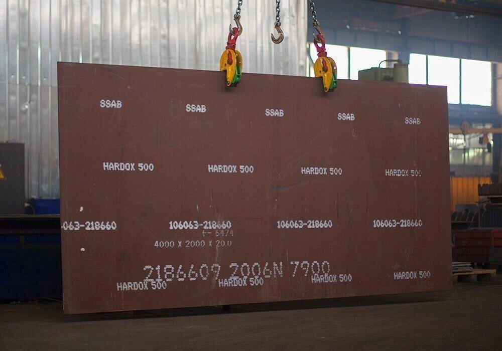 Лист HARDOX 450 12мм від компанії ТОВ "ТД "РОНА " - фото 1