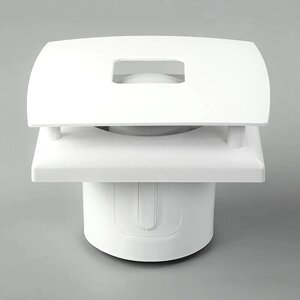 Витяжний вентилятор 100 мм бесшумний настінний VENUS BLED A 100 K для ванної кімнати
